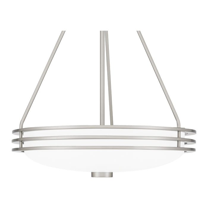 Quoizel EML2820BN Four Light Pendant, Brushed Nickel