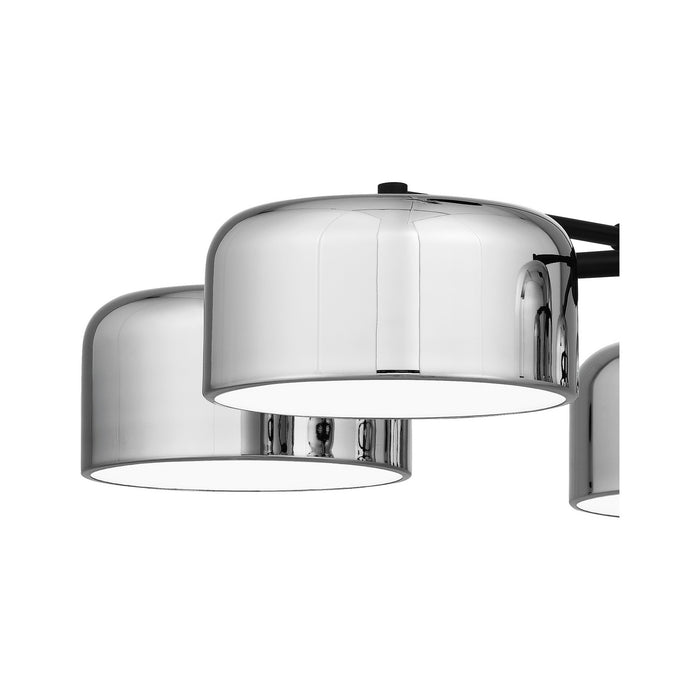 Quoizel PCGAB5031MBK LED Chandelier, Matte Black