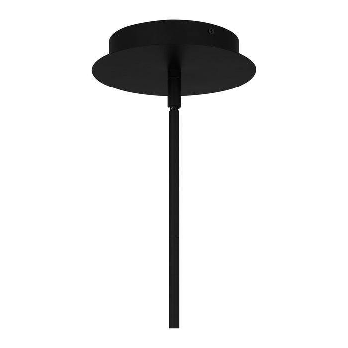 Quoizel PCGAB5031MBK LED Chandelier, Matte Black