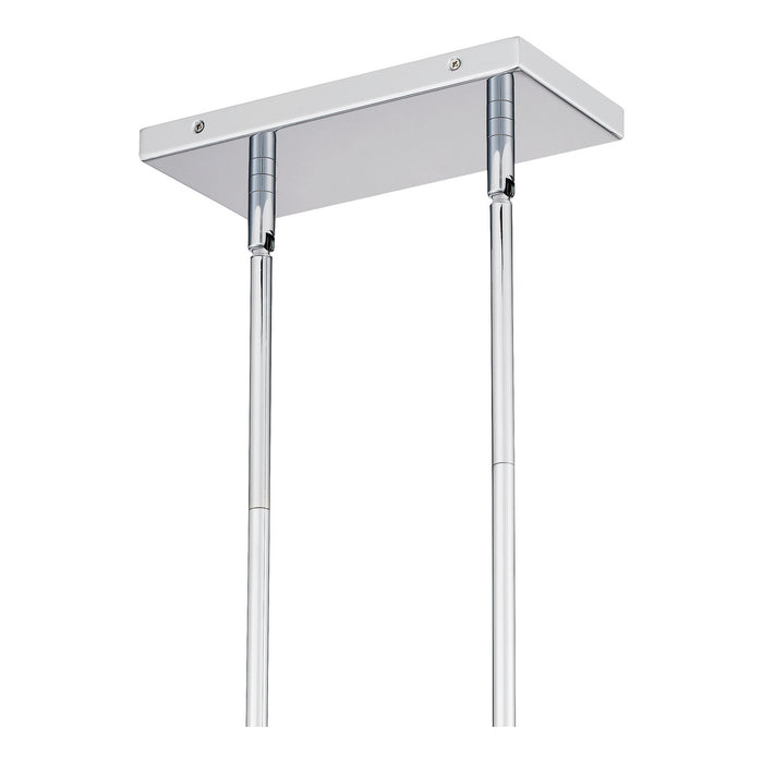 Quoizel PCPLL138C LED Linear Chandelier, Polished Chrome