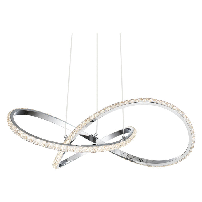Quoizel PCRUM2818C LED Pendant, Polished Chrome