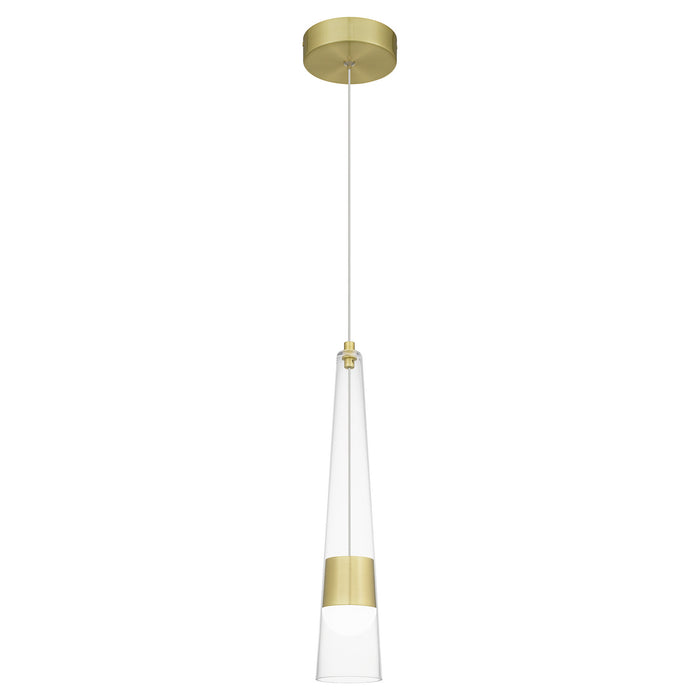 Quoizel PCZIA1503SD LED Mini Pendant, Satin Gold