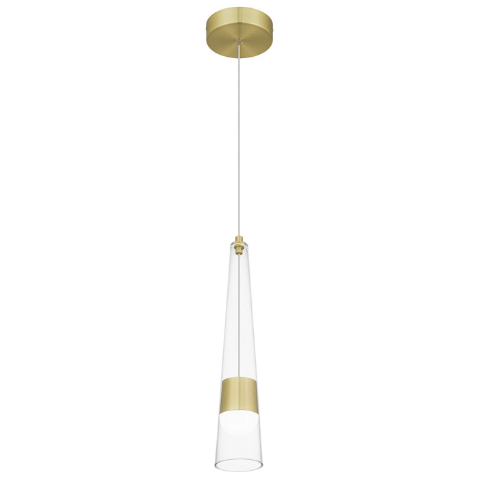 Quoizel PCZIA1503SD LED Mini Pendant, Satin Gold