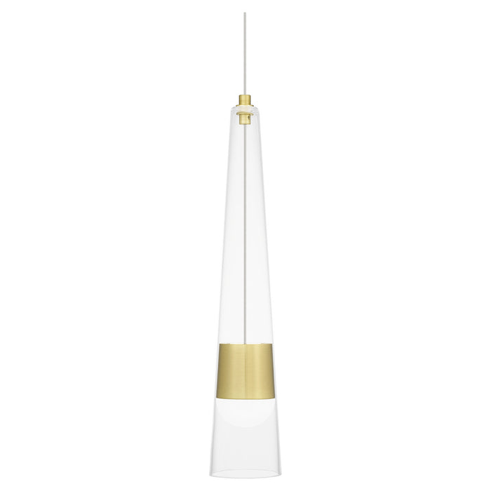 Quoizel PCZIA1503SD LED Mini Pendant, Satin Gold