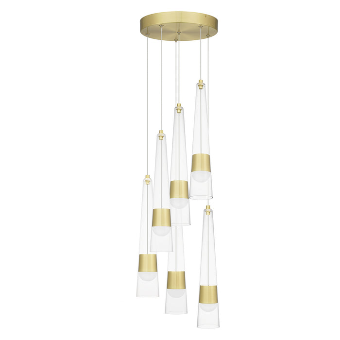 Quoizel PCZIA2813SD LED Pendant, Satin Gold