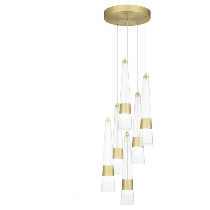 Quoizel PCZIA2813SD LED Pendant, Satin Gold