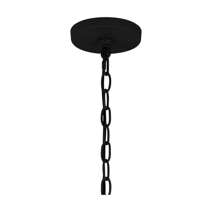 Quoizel QOP5355EK Four Light Pendant, Earth Black