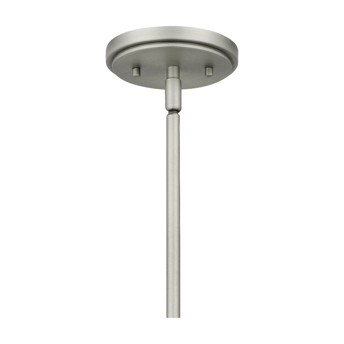 Quoizel QPP5343AN One Light Mini Pendant, Antique Nickel