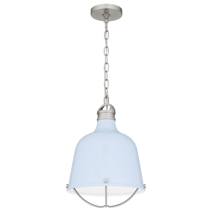 Quoizel QPP5345BN One Light Mini Pendant, Brushed Nickel
