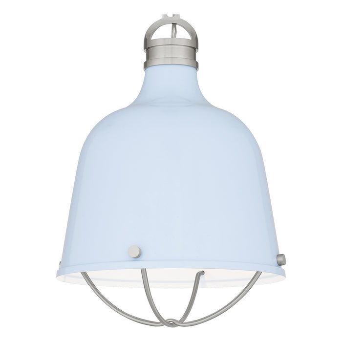 Quoizel QPP5345BN One Light Mini Pendant, Brushed Nickel