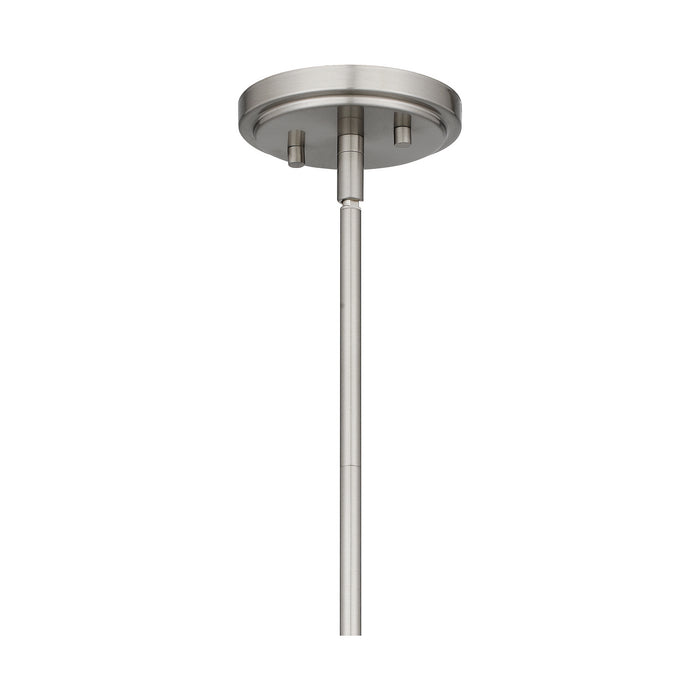 Quoizel STG1512BN One Light Mini Pendant, Brushed Nickel