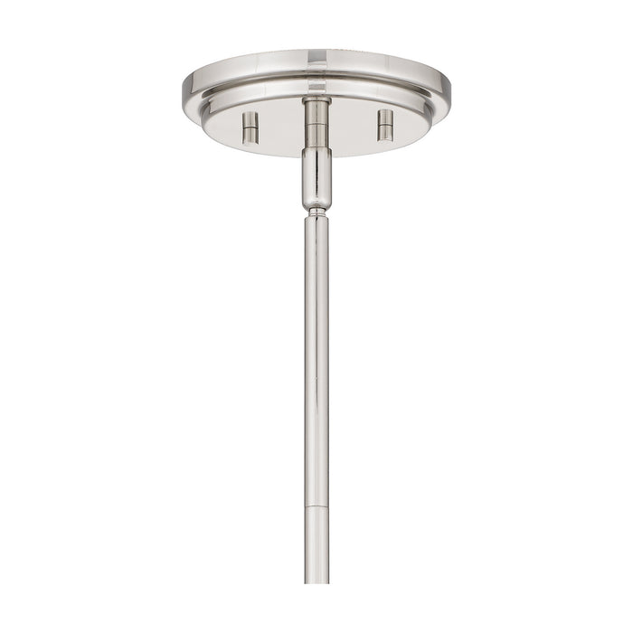 Quoizel TPY1512PK Three Light Pendant, Polished Nickel