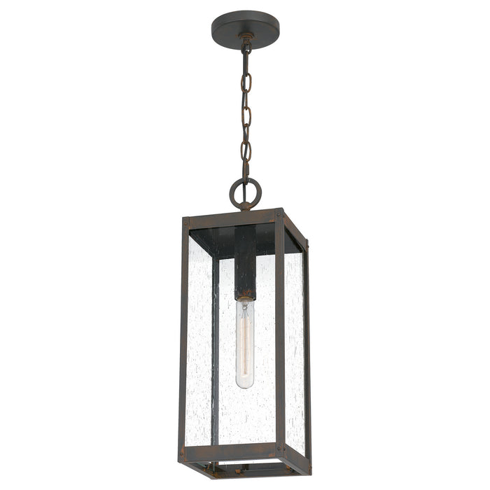 Quoizel WVR1507IZ One Light Mini Pendant, Industrial Bronze