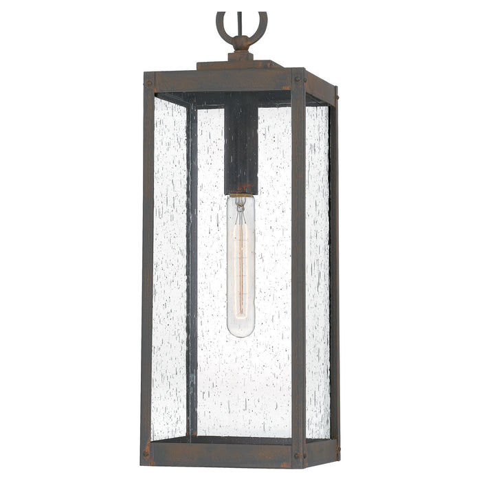 Quoizel WVR1507IZ One Light Mini Pendant, Industrial Bronze