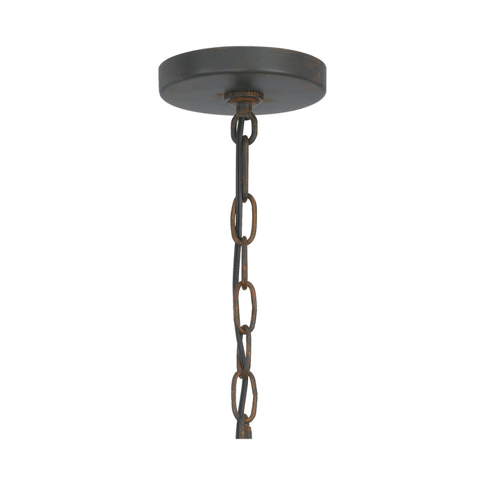 Quoizel WVR1507IZ One Light Mini Pendant, Industrial Bronze