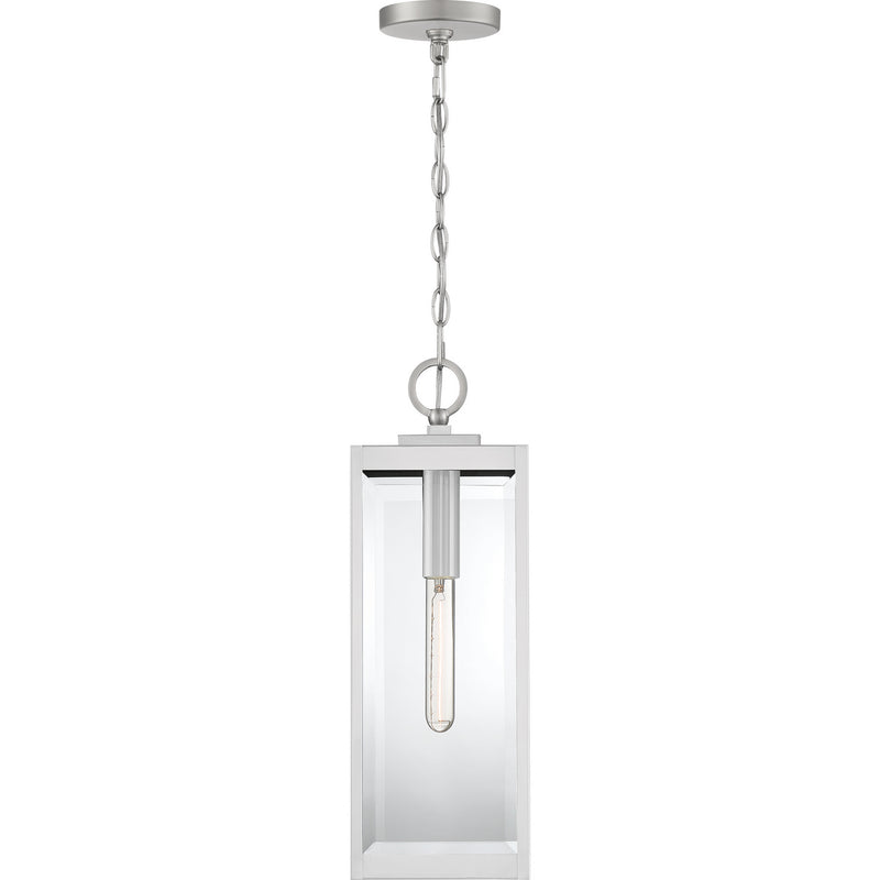 Quoizel WVR1507SS One Light Mini Pendant, Stainless Steel
