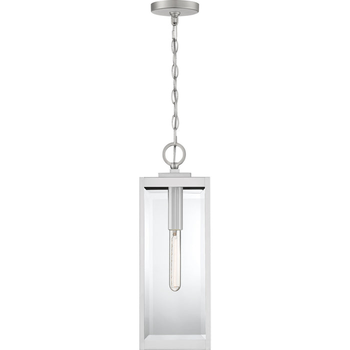 Quoizel WVR1507SS One Light Mini Pendant, Stainless Steel