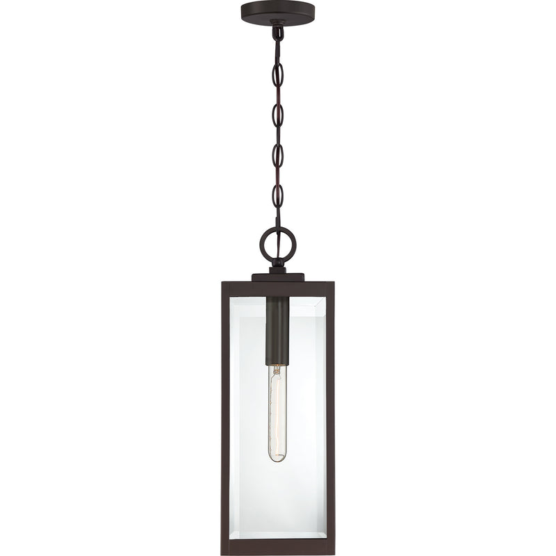 Quoizel WVR1507WT One Light Mini Pendant, Western Bronze