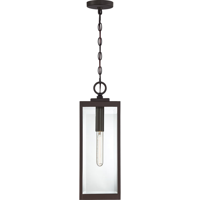 Quoizel WVR1507WT One Light Mini Pendant, Western Bronze