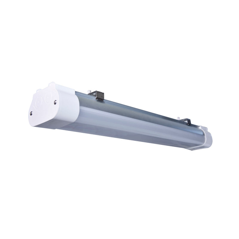 Nuvo Lighting 65-832 LED Tri-Proof W/Sensor, White / Gray