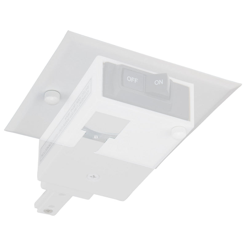 Nuvo Lighting TP212 Canopy Track Plate, White