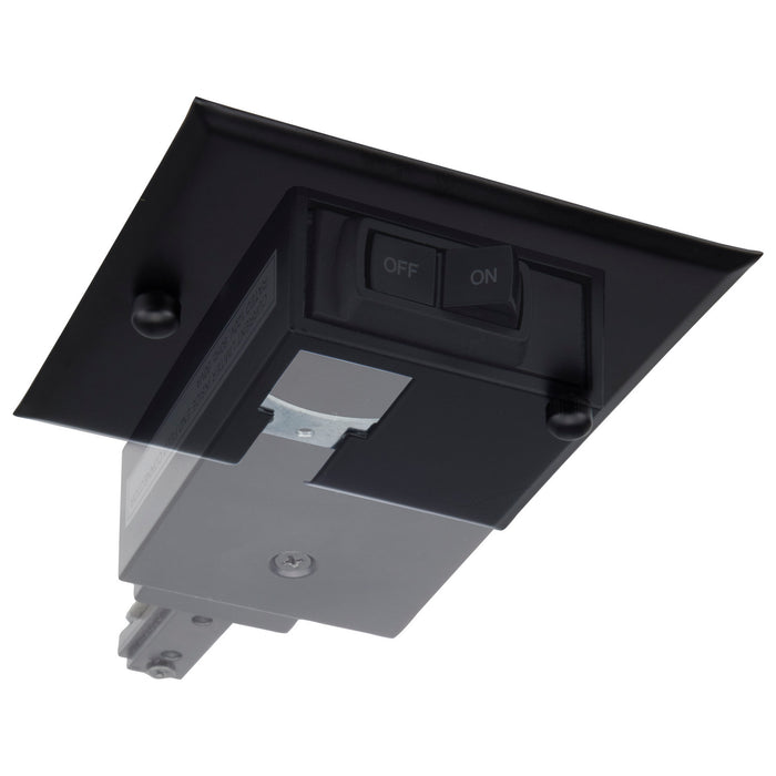 Nuvo Lighting TP213 Canopy Track Plate, Black