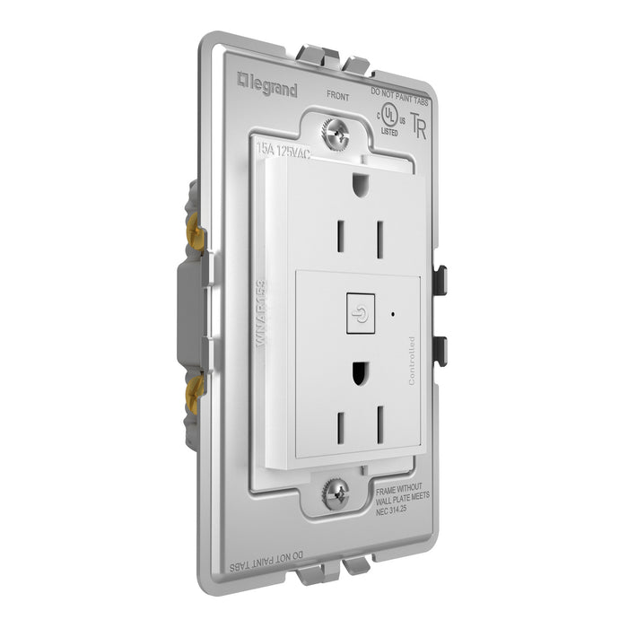 Legrand WNAR153W1 Plus-Sized 15A Outlet, White