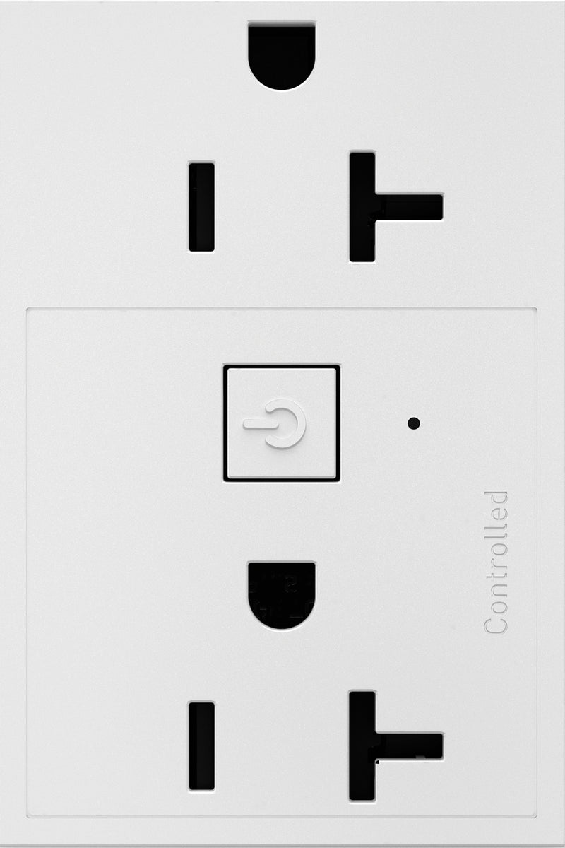 Legrand WNAR203W1 Plus-Sized 20A Outlet, White