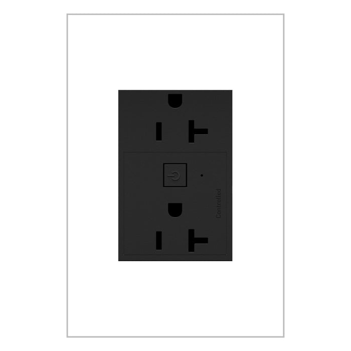 Legrand WNAR203G1 Plus-Sized 20A Outlet, Graphite