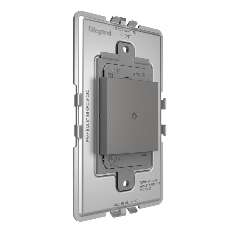 Legrand WNAL23M1 Wireless Switch, Magnesium