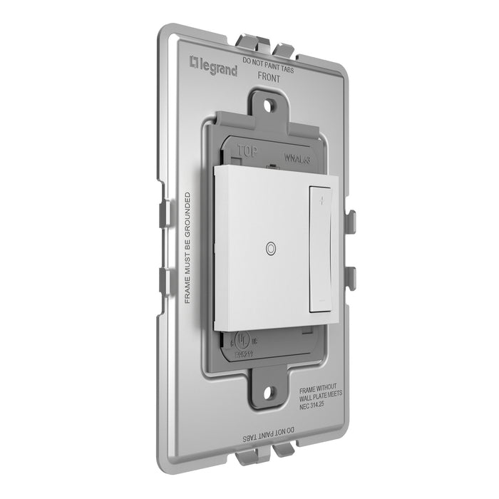 Legrand WNAL63W1 Wireless Tru-Universal Dimmer, White