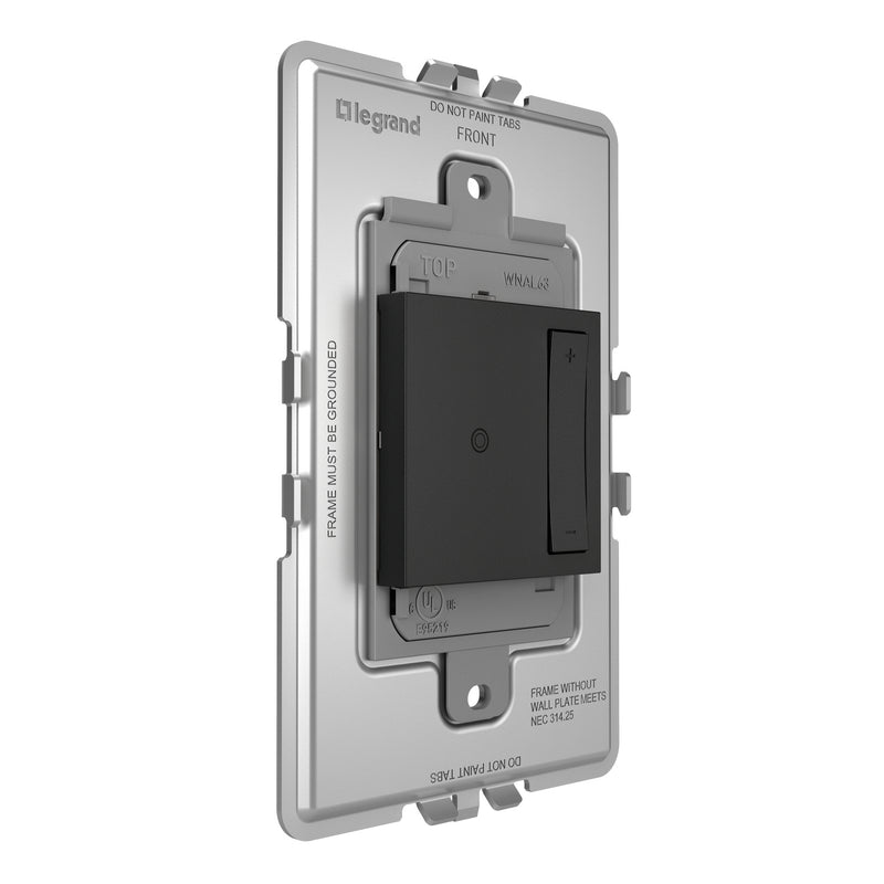 Legrand WNAL63G1 Wireless Tru-Universal Dimmer, Graphite