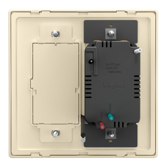 Legrand WNRL10LA Switch, Light Almond