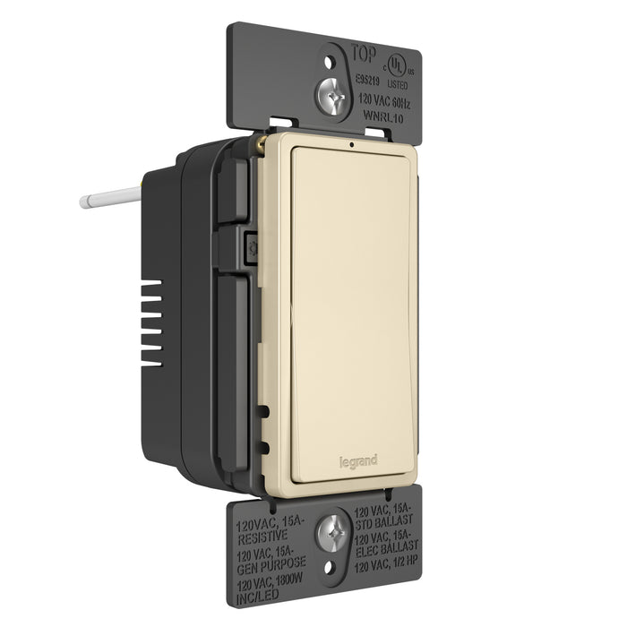 Legrand WNRL10LA Switch, Light Almond