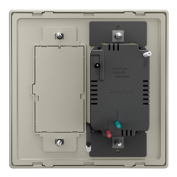 Legrand WNRL10NI Switch, Nickel