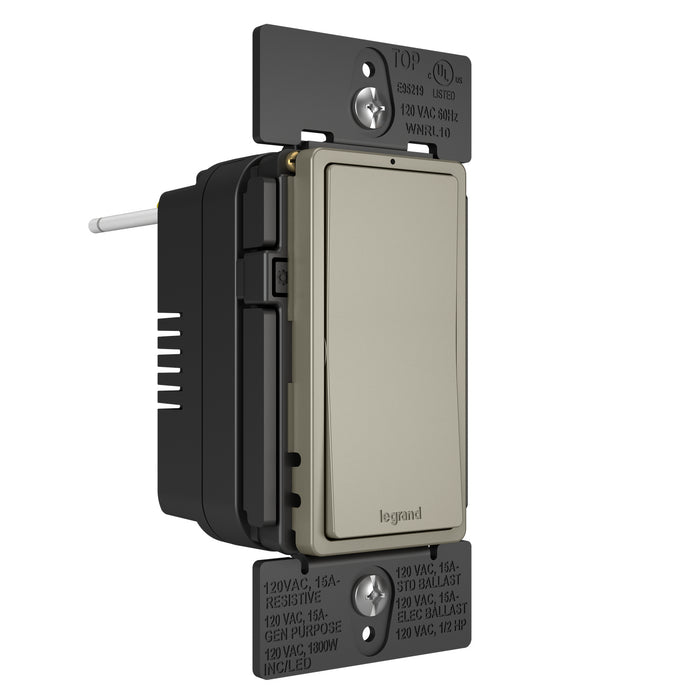 Legrand WNRL10NI Switch, Nickel