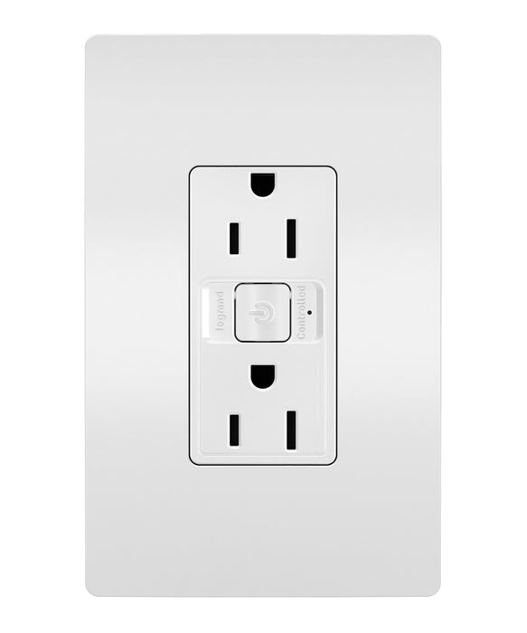 Legrand WNRR15WH 15A Outlet, White
