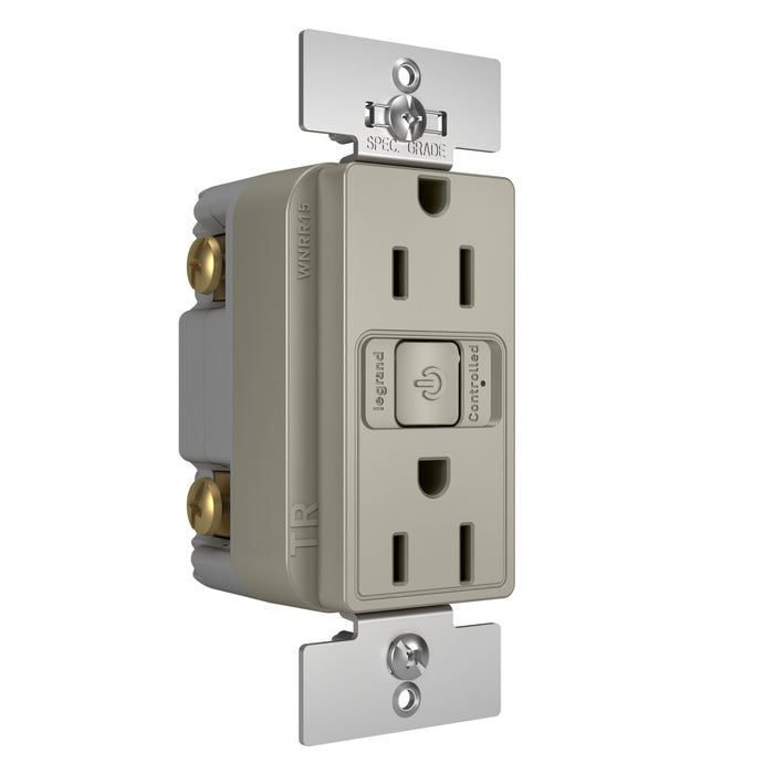 Legrand WNRR15NI 15A Outlet, Nickel