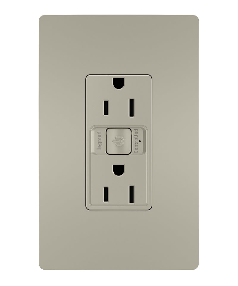 Legrand WNRR15NI 15A Outlet, Nickel