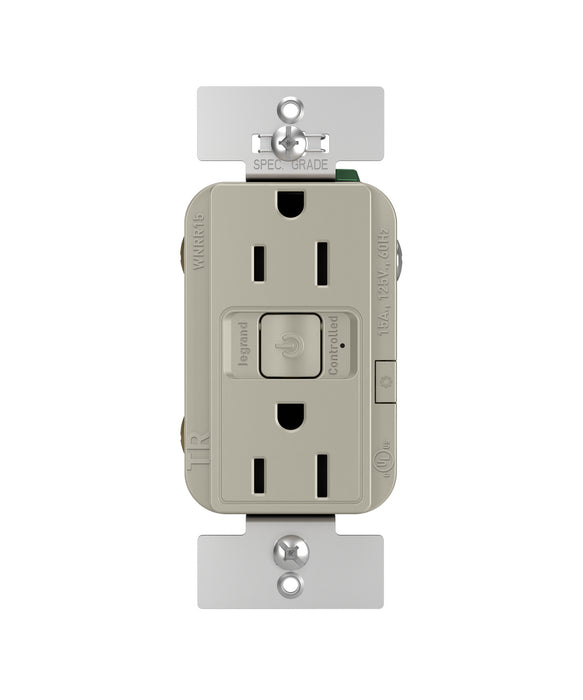 Legrand WNRR15NI 15A Outlet, Nickel