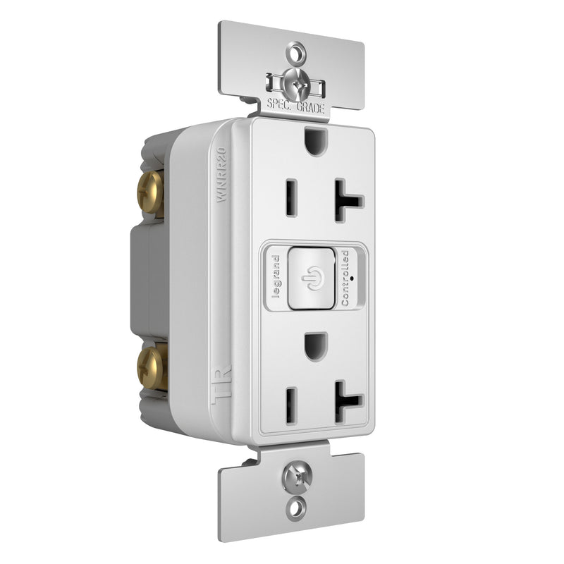Legrand WNRR20WH 20A Outlet, White