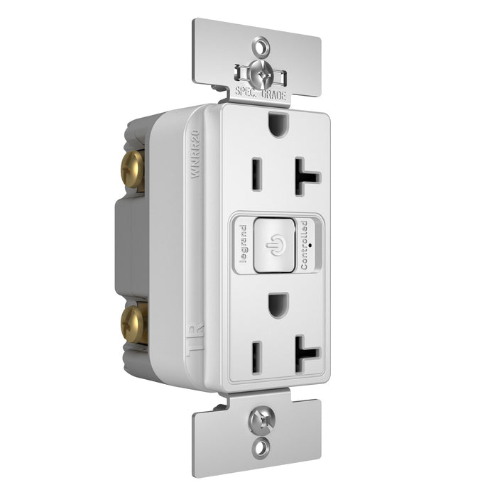 Legrand WNRR20WH 20A Outlet, White