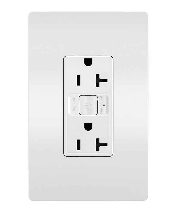 Legrand WNRR20WH 20A Outlet, White