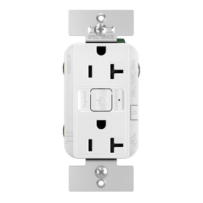 Legrand WNRR20WH 20A Outlet, White