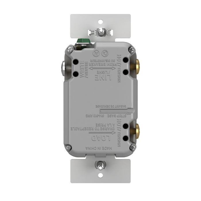 Legrand WNRR20NI 20A Outlet, Nickel
