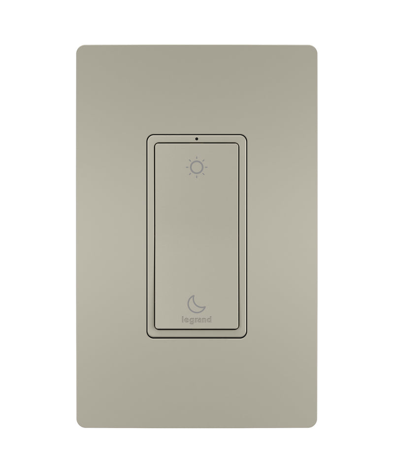 Legrand WNRL43NI Wireless Wake/Sleep Switch, Nickel