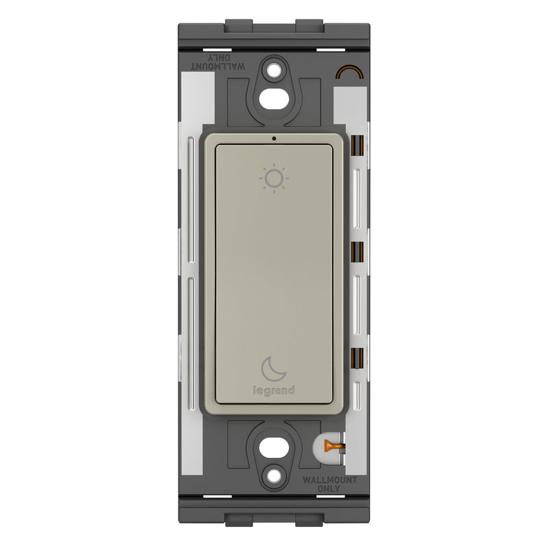 Legrand WNRL43NI Wireless Wake/Sleep Switch, Nickel