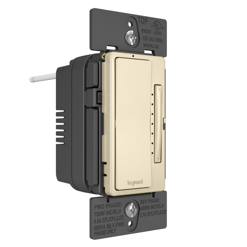 Legrand WNRL50LA Tru-Universal Dimmer, Light Almond