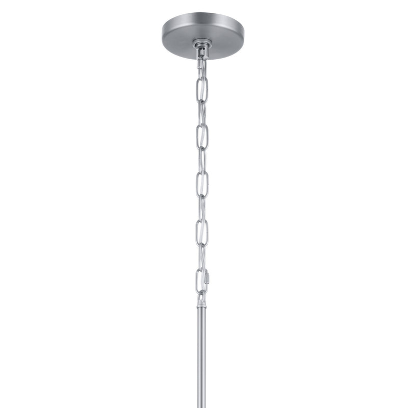 Kichler 52435NI Three Light Chandelier, Brushed Nickel