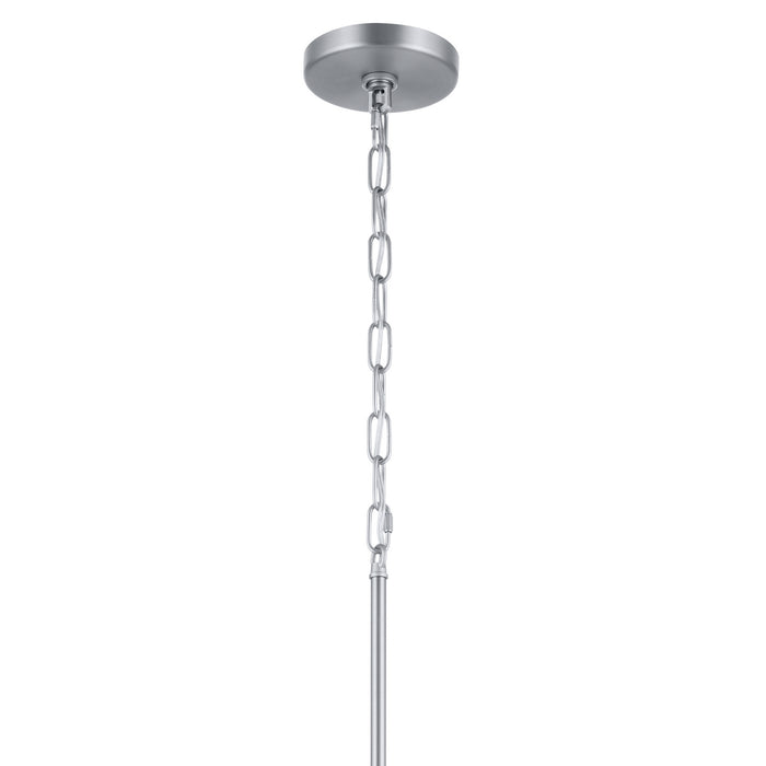 Kichler 52435NI Three Light Chandelier, Brushed Nickel